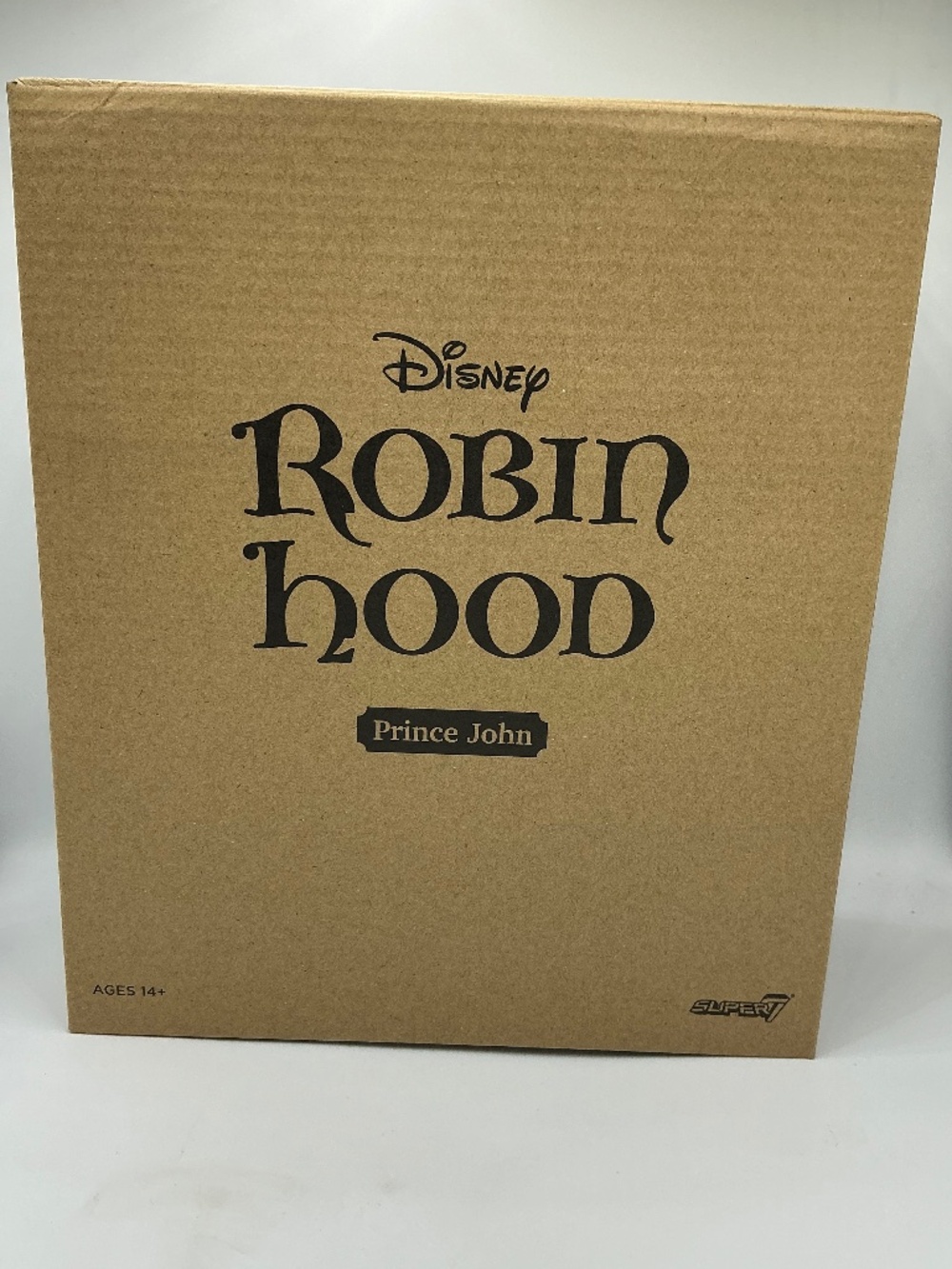 Super7 Disney Ultimates Robin Hood Prince John Figure Sealed New Collector